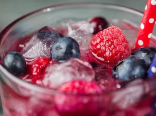 Recette Framboise Rose au vin