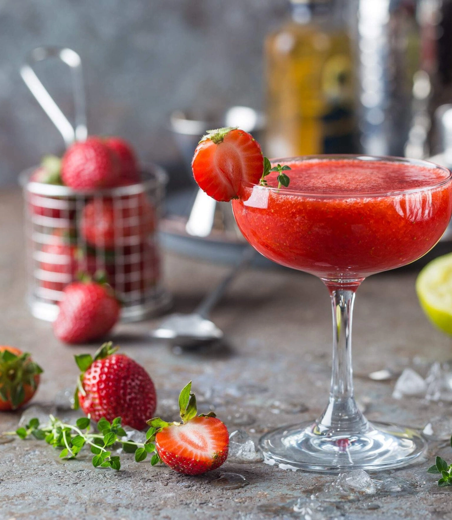 Recette Daiquiri Fraise