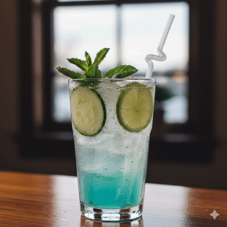 cocktails avec eaux petillantes