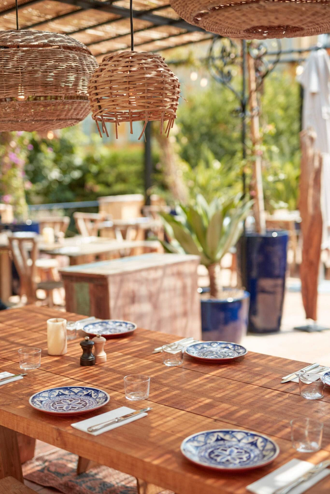 La terrasse Plage du Bocca Sur Seine