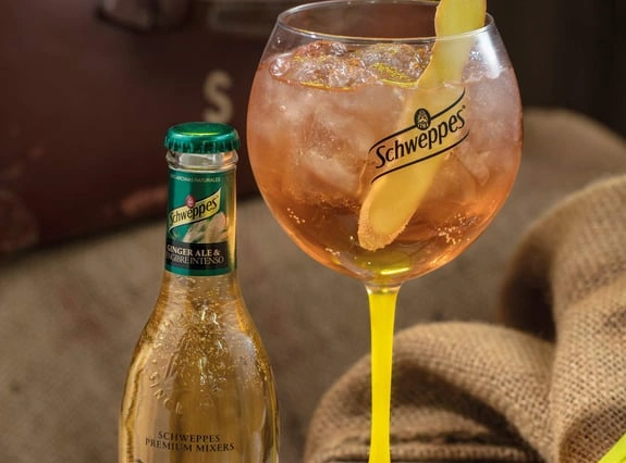 Recette Ginger Ale au Schweppes
