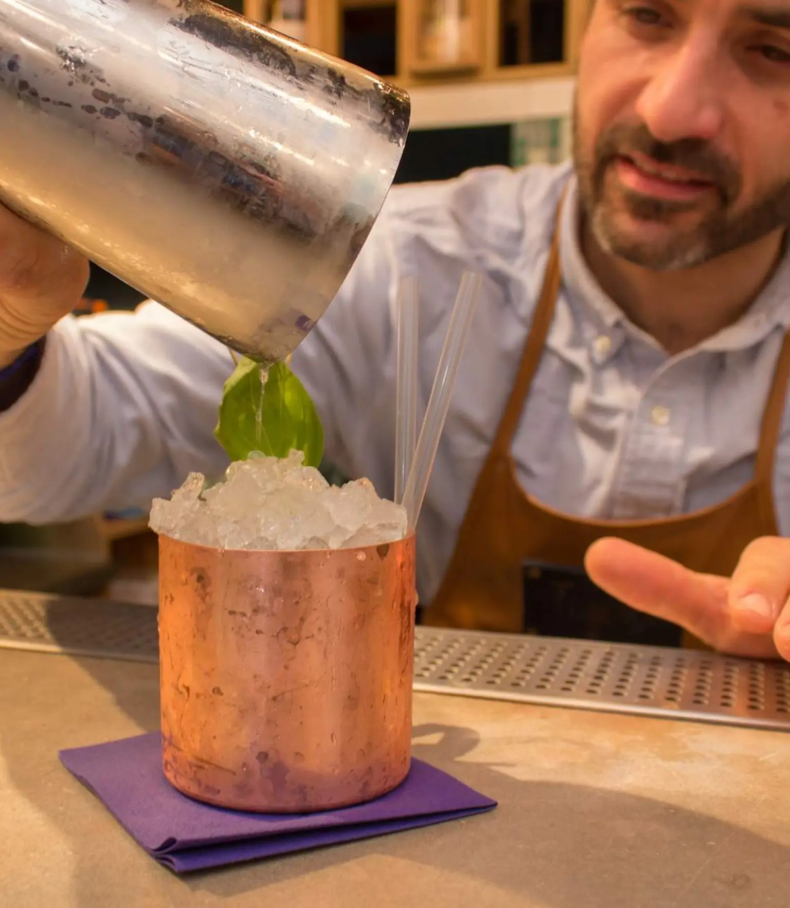 Recette Basil Smash