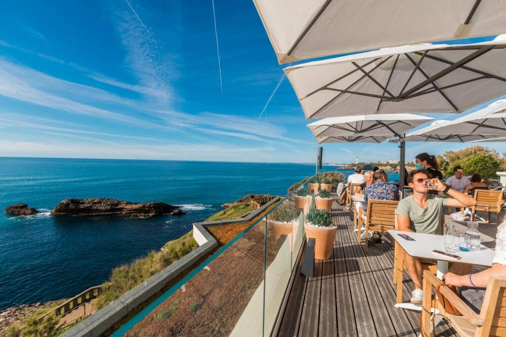 À Biarritz – L’Olatua et sa vue splendide sur l’océan