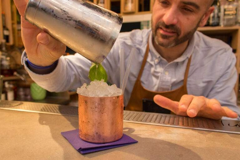 Le cocktail Gin Basil Smash