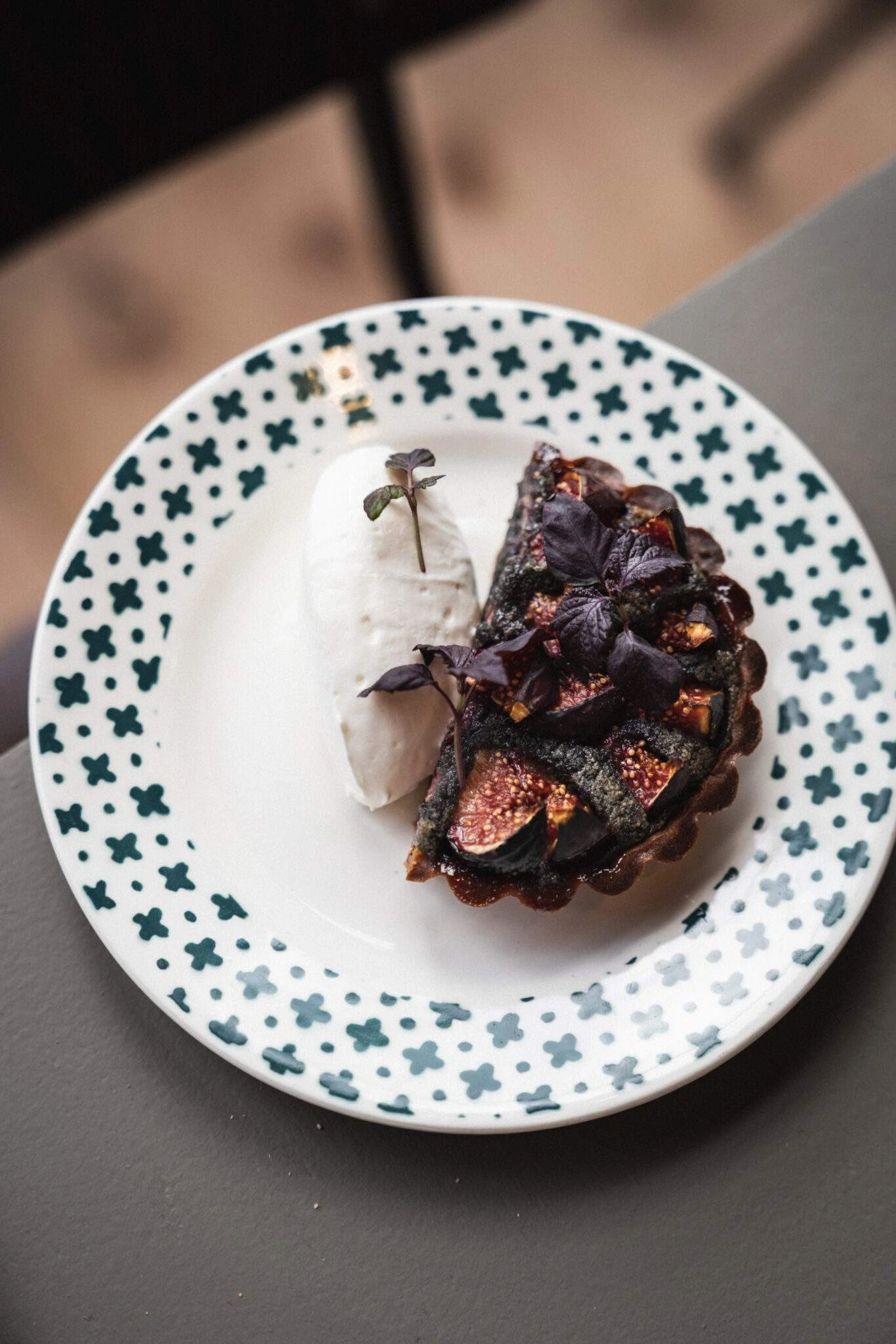 Tarte Figue Sésame Noir