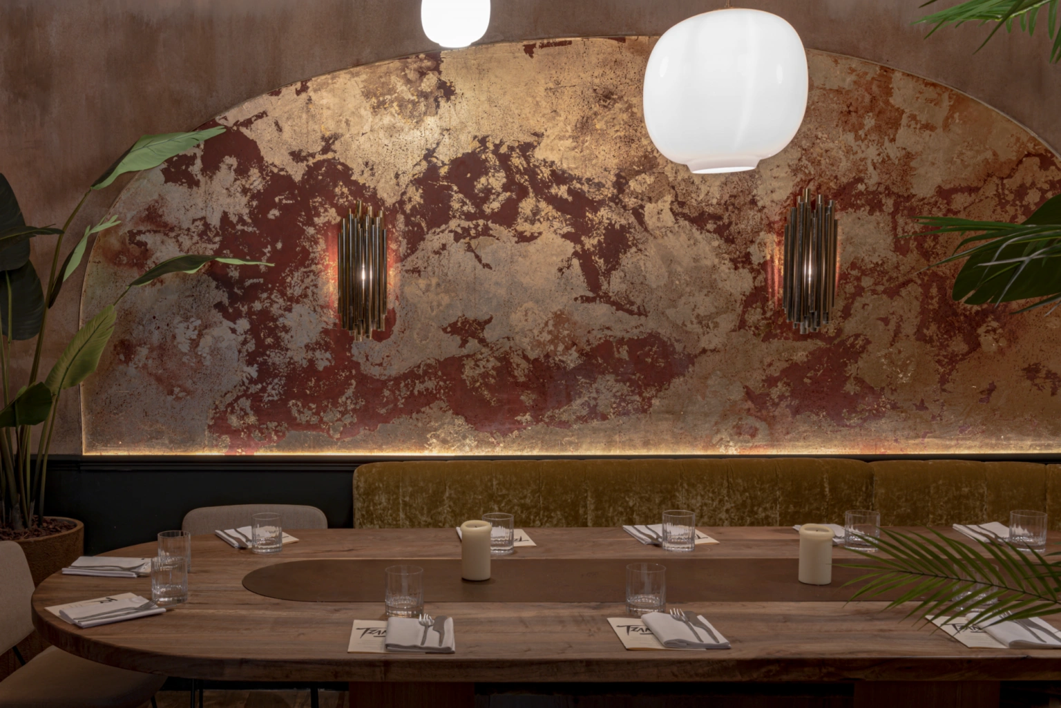 La salle du restaurant du Tzantza