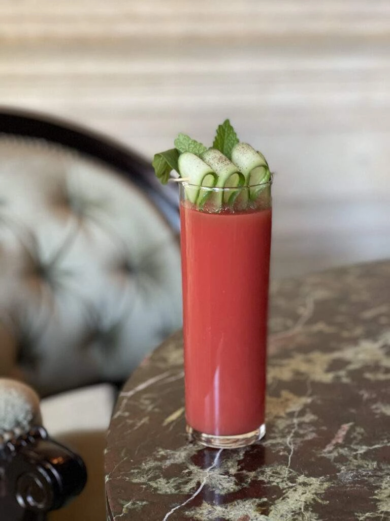 Le cocktail Bloody Mary du bar CoCo