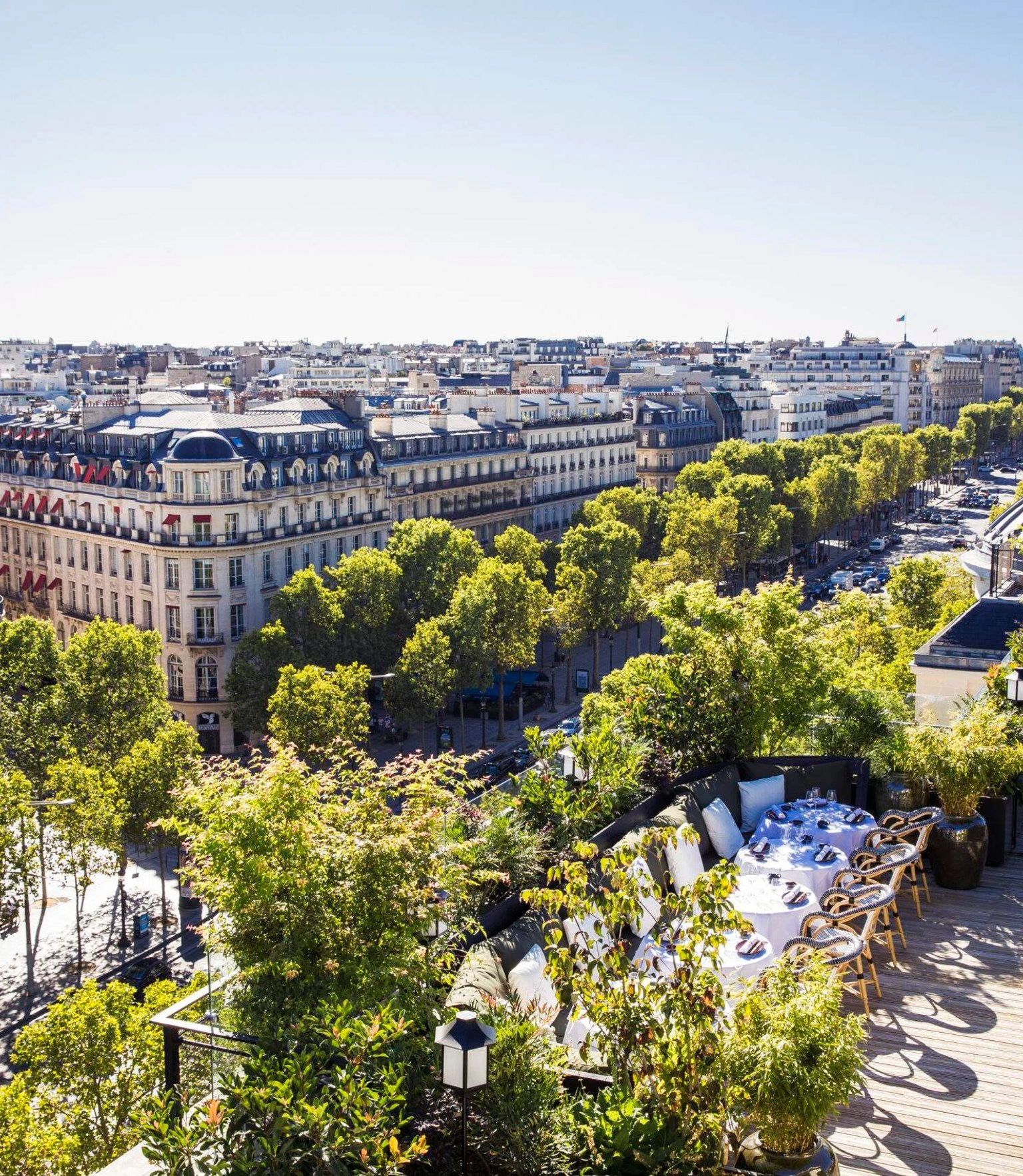 Sélection de restaurants bars avec terrasse à Paris