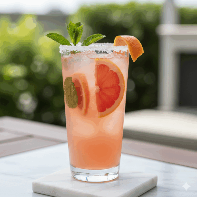 Cocktails avec pamplemousse