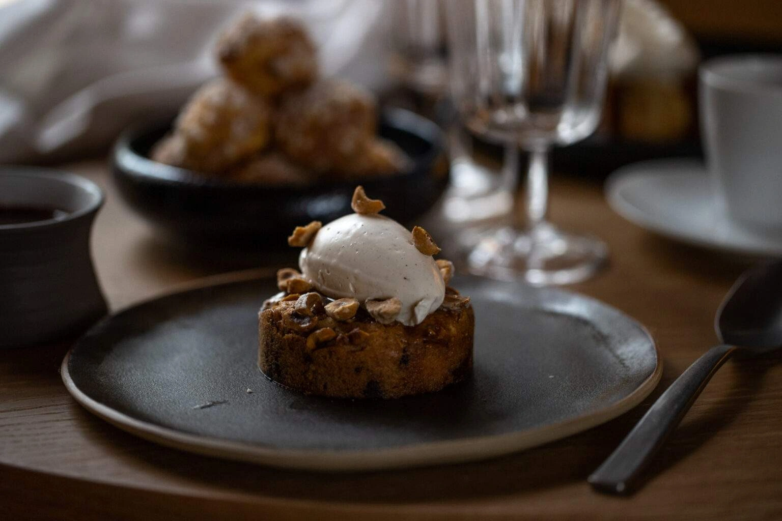 Une des propositions sucrées du brunch de la Villa M