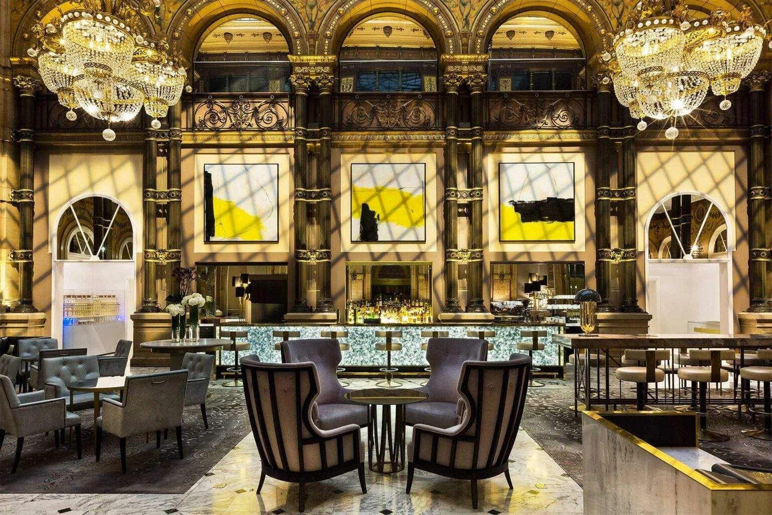 Le bar du Hilton Paris Opéra