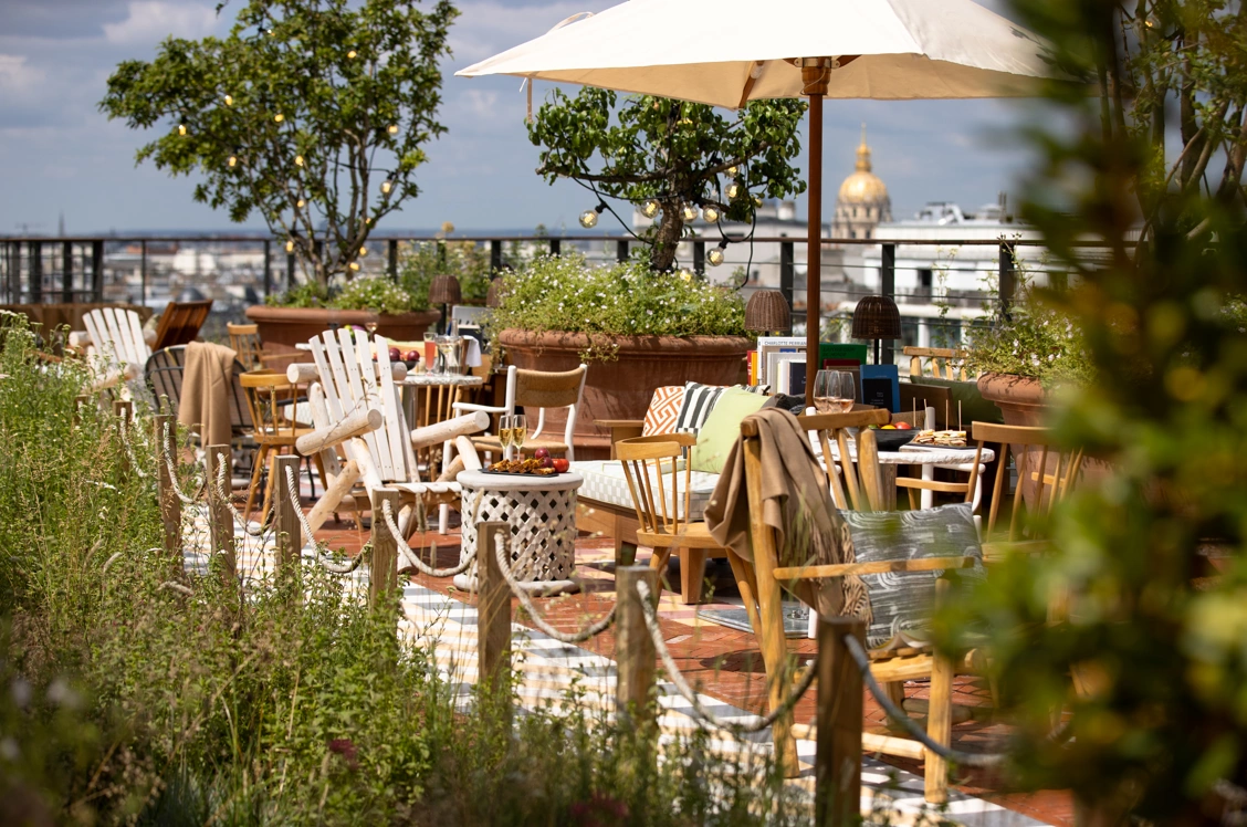 Le rooftop de la Villa M