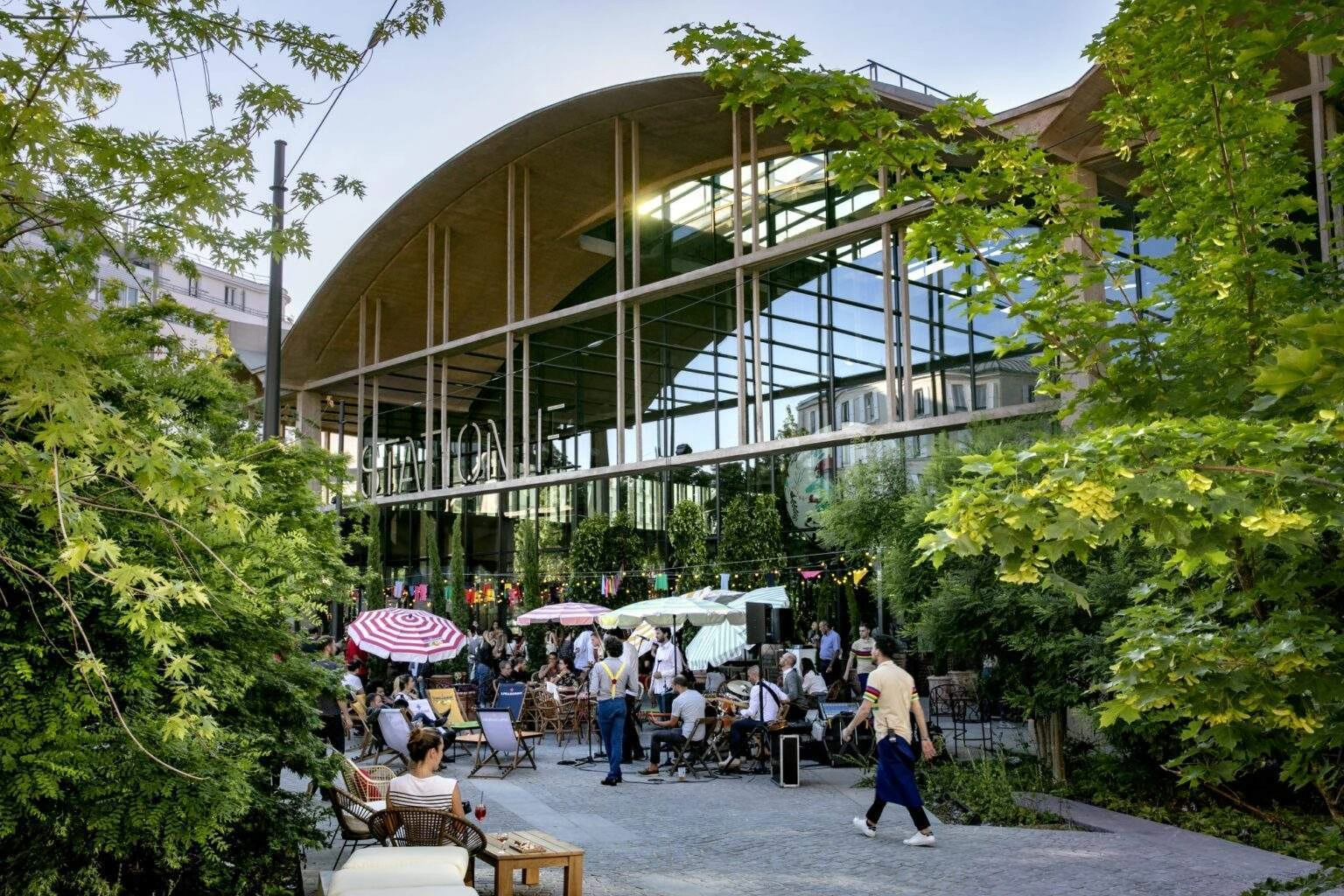 La terrasse du restaurant bar Felicità