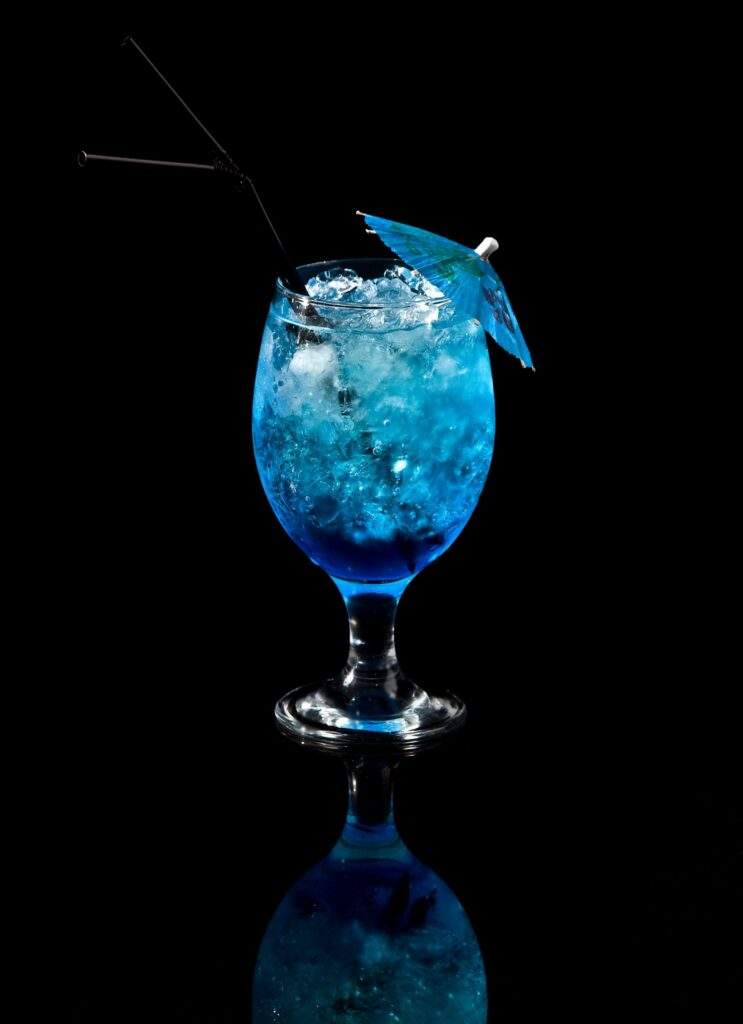 Le cocktail Blue Lemon