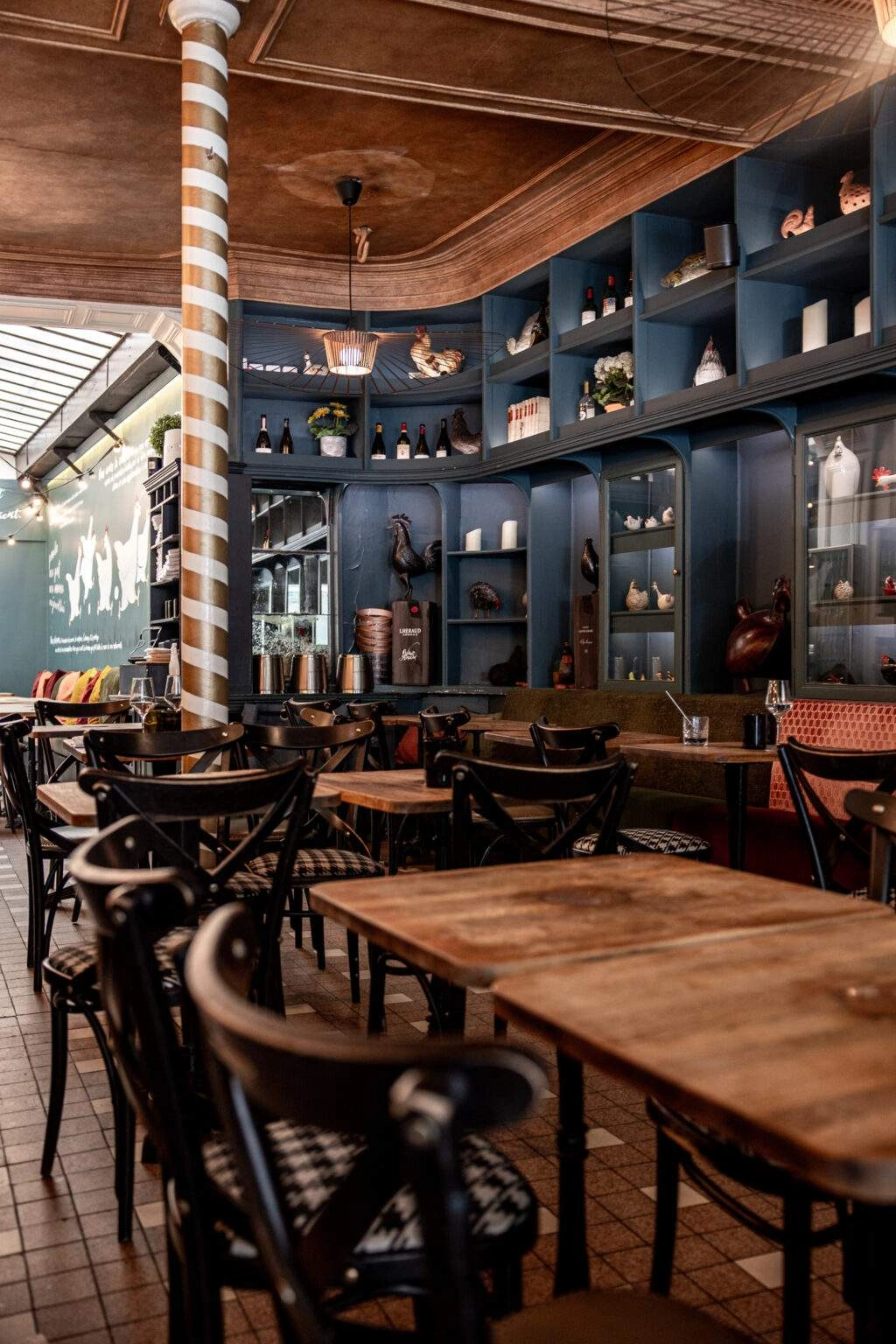 Intérieur du restaurant