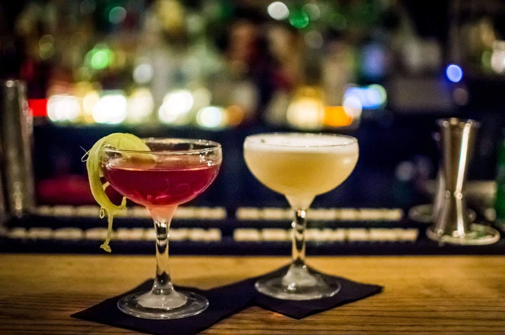 Les cocktails du bar Glass