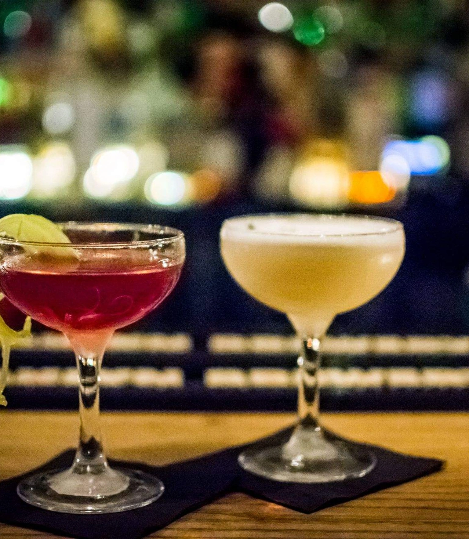 Les cocktails du bar Glass