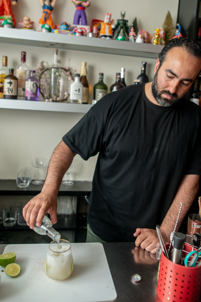 Un cocktail au shöshü du Marclee